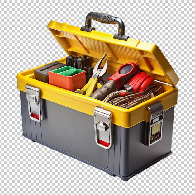 tool box on transparent background