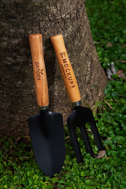 Tool mock-up for gardening and field work