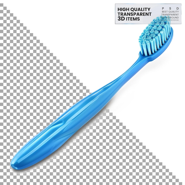 Toothbrush Handle bristles png on isolated on transparent background