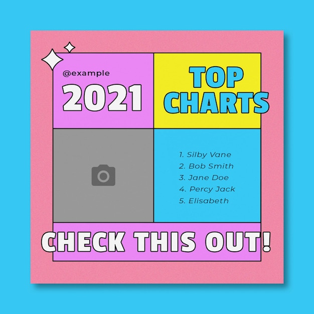 Top Charts Instagram Post