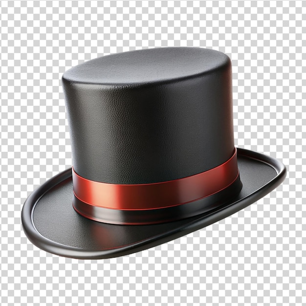 PSD top hat isolated on white background