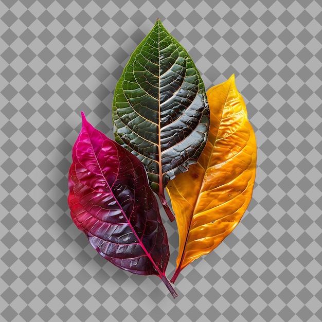 Top View Object of PNG Isolated Leaf Tree and Floral Delights in Stunning Digital Designs