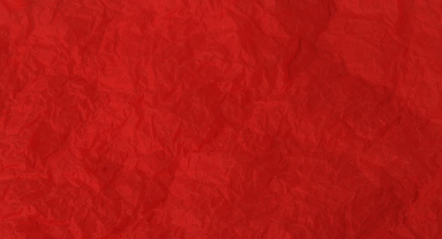 Torn crumpled red paper background