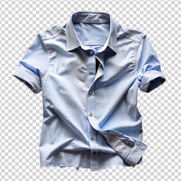 PSD torn shirt isolated on transparent background