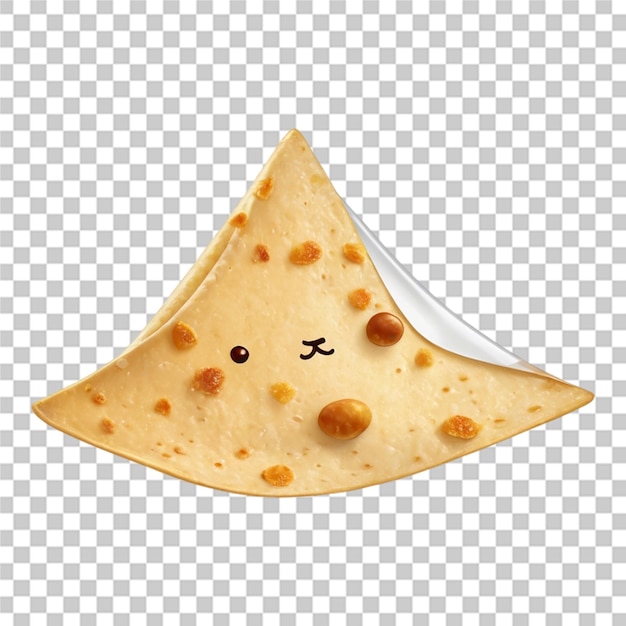 Tortilla chip transparent background