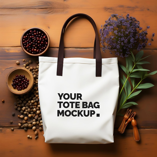 tote bag mockup design