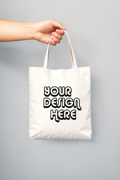 PSD tote bag mockup