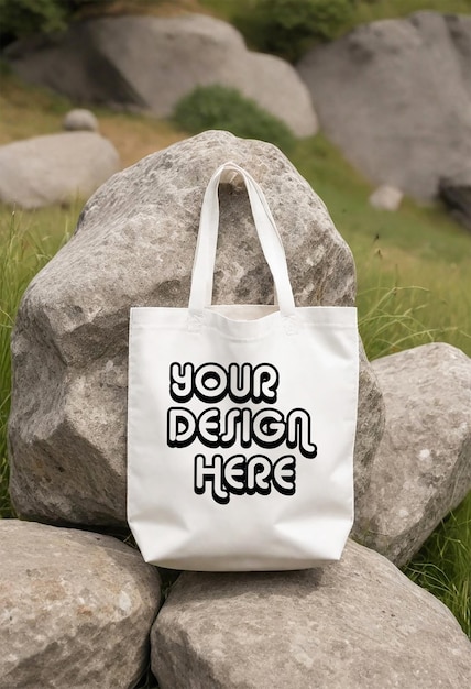 PSD tote bag mockup