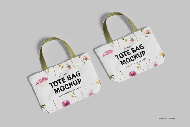 PSD tote bag mockup