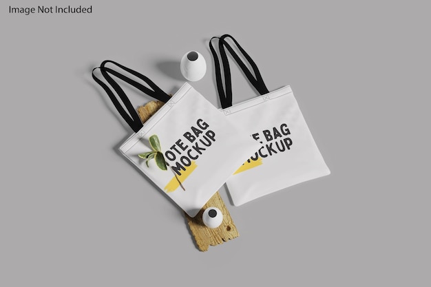 PSD tote bag mockup