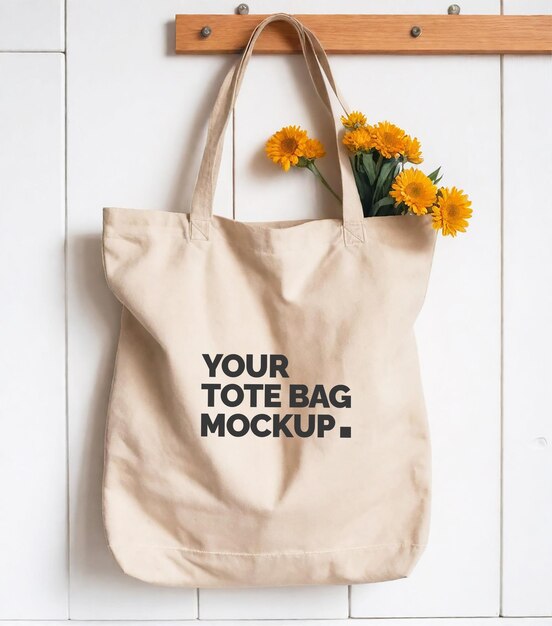 PSD tote bag mockup