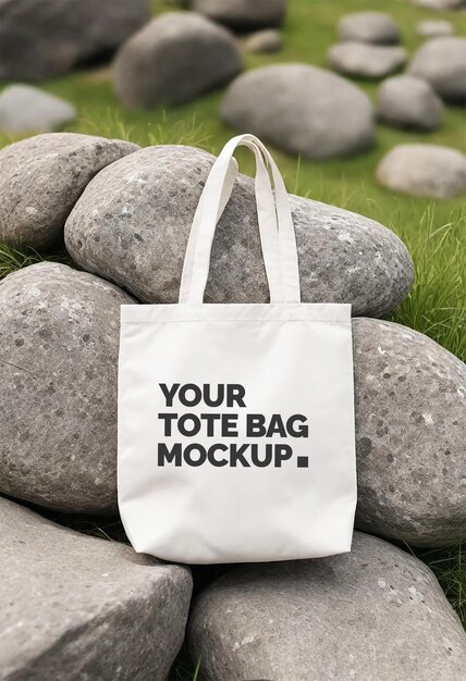 PSD tote bag mockup