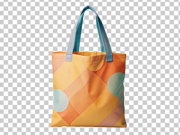 Tote isolated on transparent background