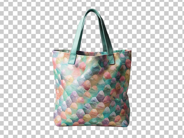 Tote isolated on transparent background