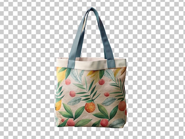 Tote isolated on transparent background