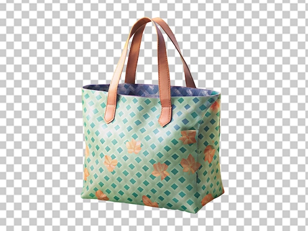 Tote isolated on transparent background