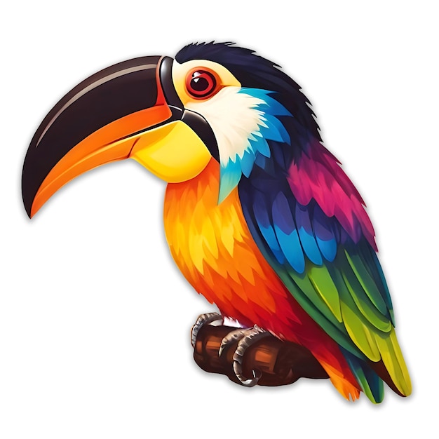 Toucan bird photoshop design