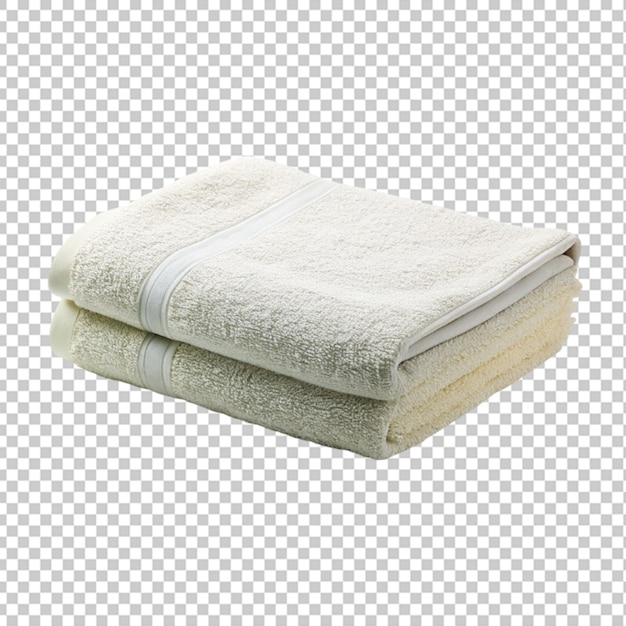 Towel isolated on transparent background