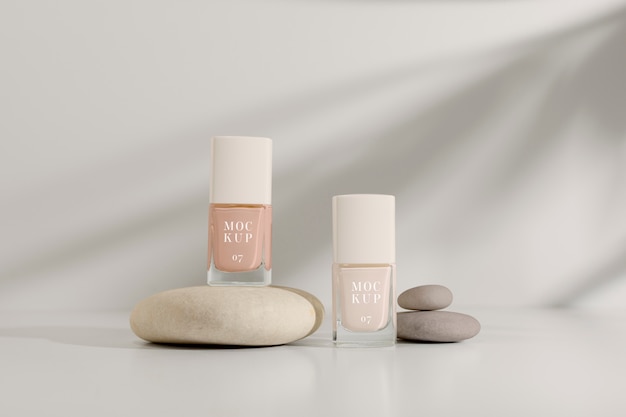 Toxic free nail polish mockup