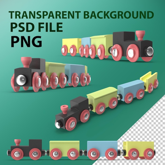 Toy Train PNG