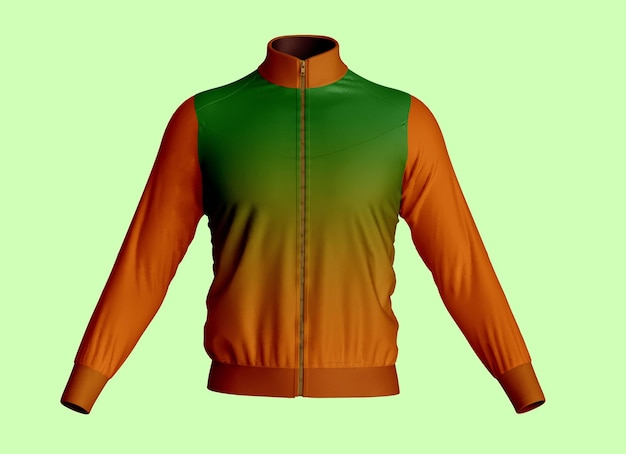 PSD track jacket mockup