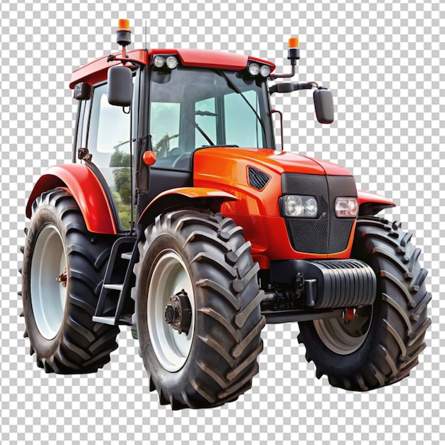 tractor on transparent background