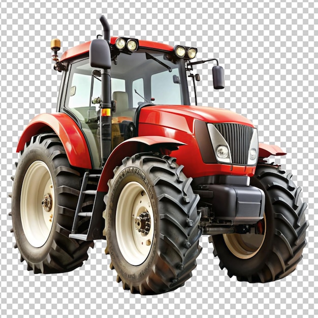 tractor on transparent background