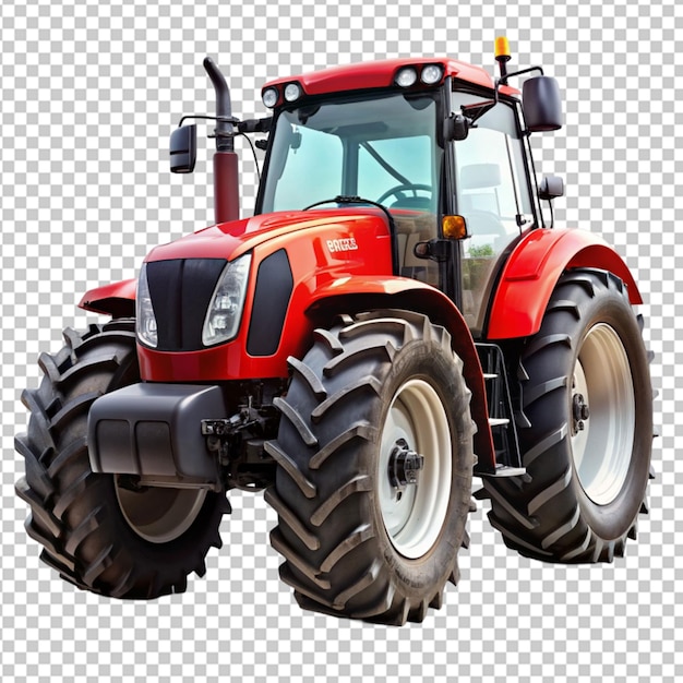 tractor on transparent background