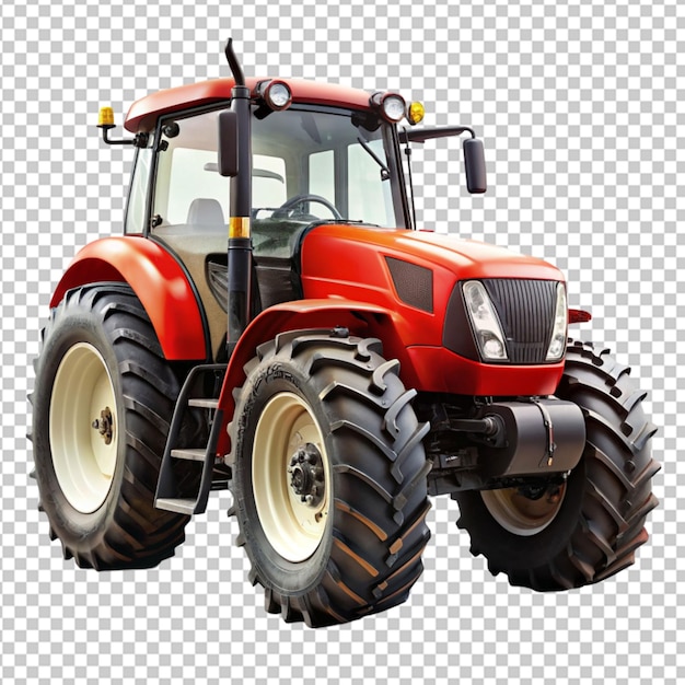 tractor on transparent background