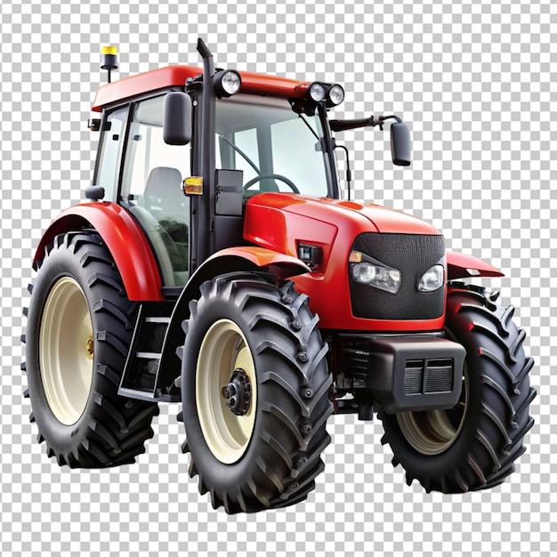 tractor on transparent background