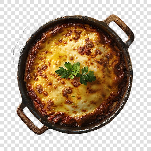 PSD a traditional moussaka dish straight out of the oven mediterranean food life style authentic living