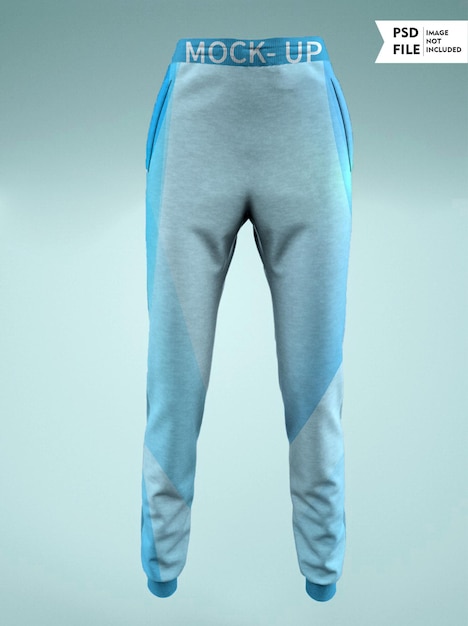 Training pants mockup