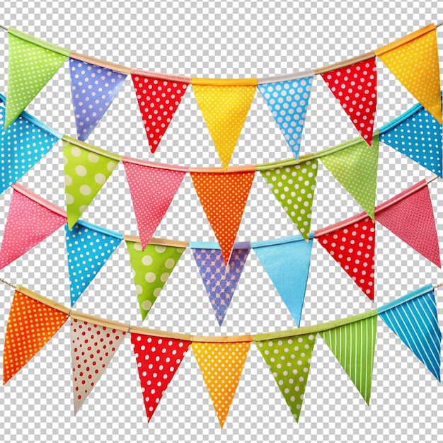 PSD transform your party stunning birthday flag decorations on a rope