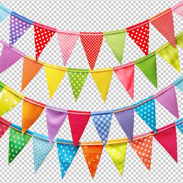 PSD transform your party stunning birthday flag decorations on a rope