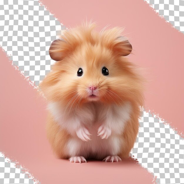 PSD transparent background hamster isolation