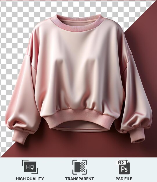 transparent background psd a white shirt with a long sleeve