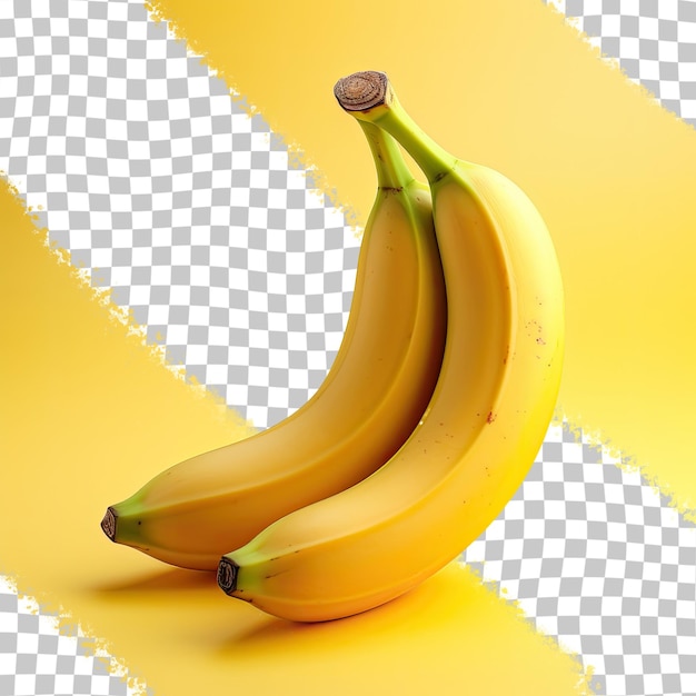 transparent background with lone banana