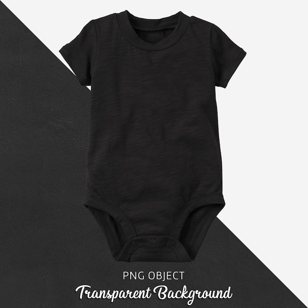 Transparent black bodysuit for baby or children