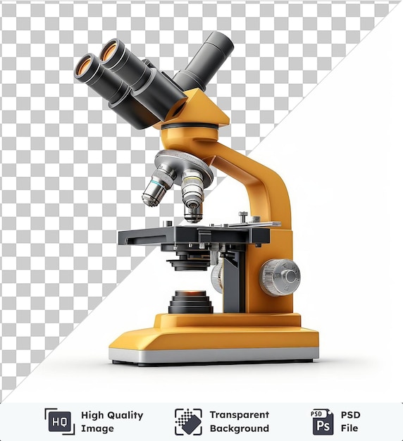 Transparent Object realistic photographic Forensic analyst_s microscope