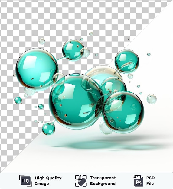 transparent object vector bubble clusters symbol transparent aqua blue bubbles on a isolated background