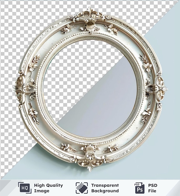 transparent object vintage oval picture frame png clipart