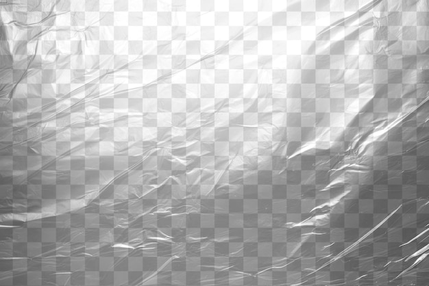 PSD transparent plastic wrap texture