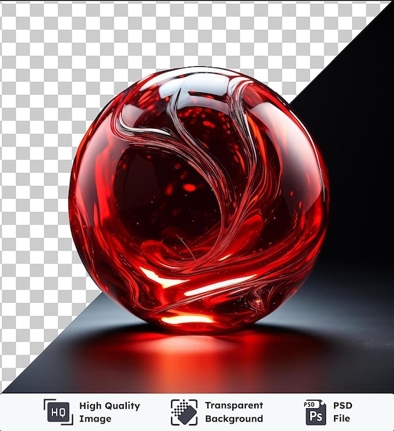 Transparent PSD picture realistic photographic Glassblower_s glass art