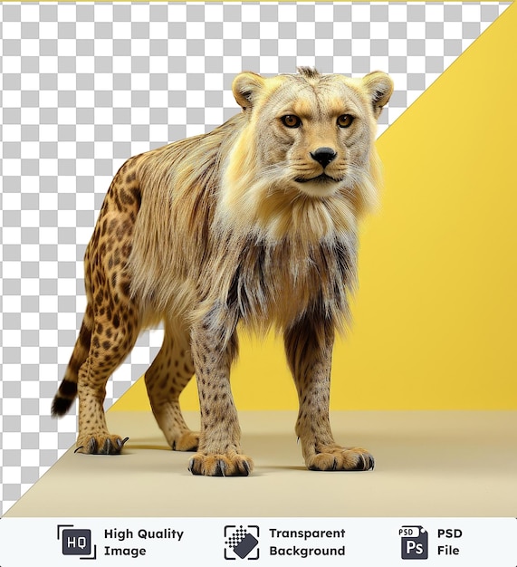 transparent psd picture realistic photographic zoologist _ s field guide the lion