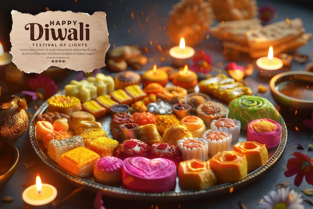 a tray of cupcakes with a sign that says happy island