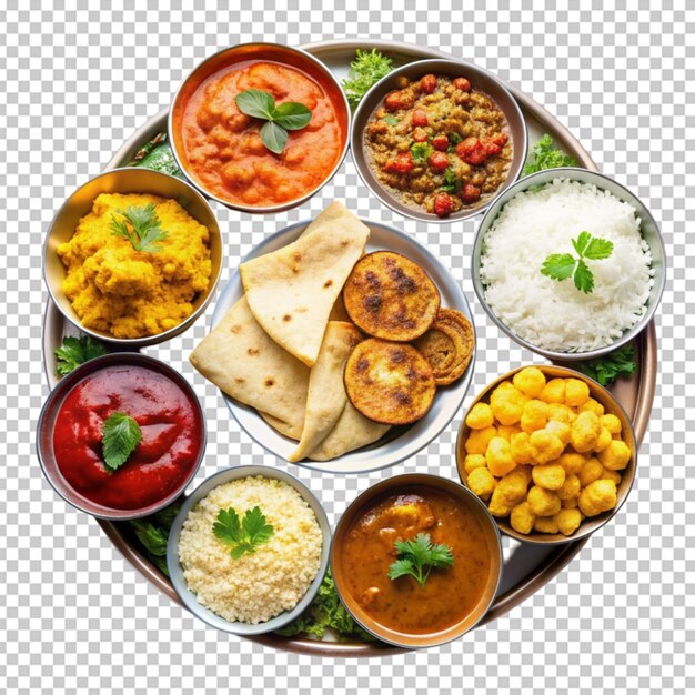 A tray of food with rice rice and vegetables