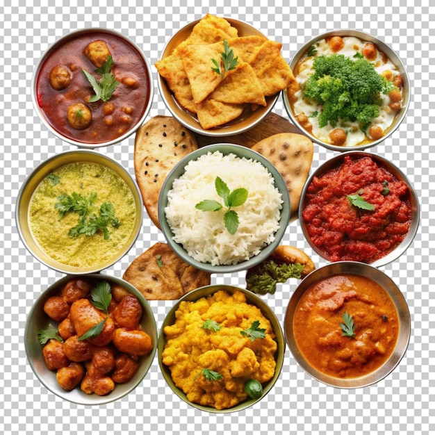 A tray of food with rice rice and vegetables