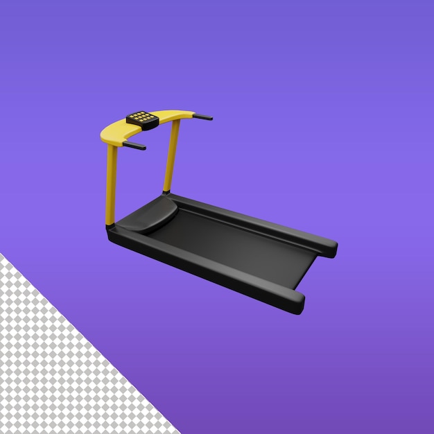 Treadmill 3d icon