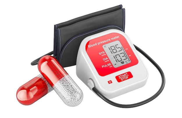 PSD treatment of hypertension arterial high blood pressure electronic sphygmomanometer