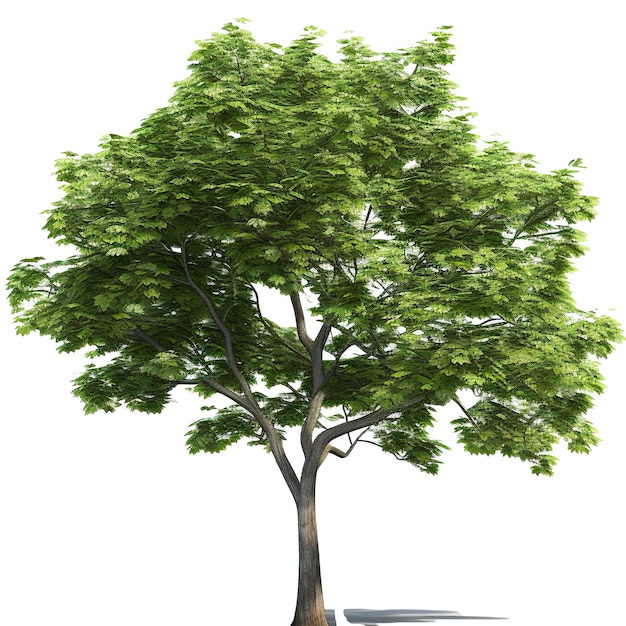 Tree isolated on white background